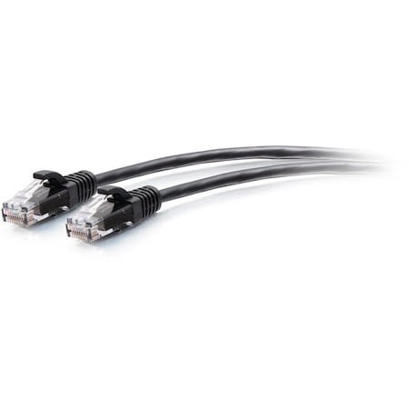 C2G 3FT/0.9M CAT6A SLIM PATCH 28AWG BLACK C2G30141