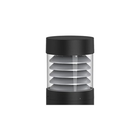 Westgate G2 BOLLARD HEAD MODEL 107F SELECT 24/19/14W 30/40/50K, BK, 14W/19W/24W, 30K/40K/50K, Black BOL-G2-107F-MCTP-BK