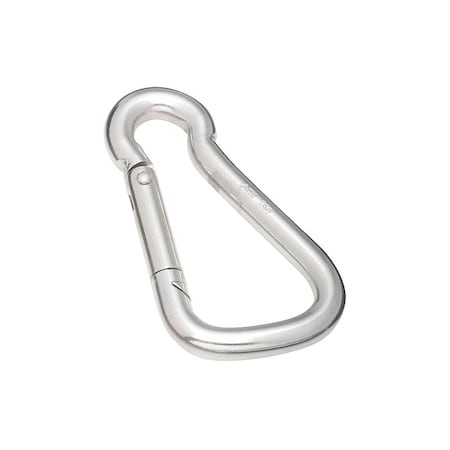 National Hardware 3166BC Series Spring Snap, 800 lb Working Load, Stainless Steel, Zinc N262-402