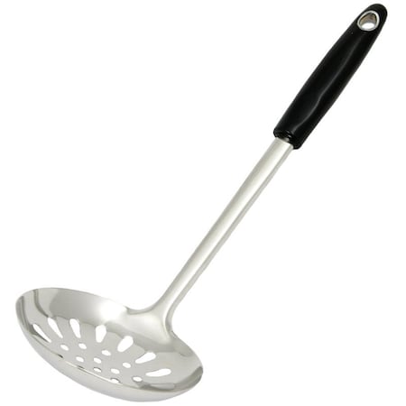Chef Craft Select Series Skimmer, Stainless Steel Skimmer, Plastic Handle, 13-3/4 in OAL 12550