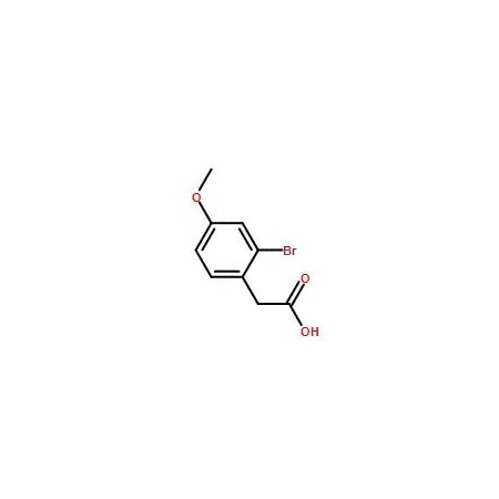 Ak Scientific 2-Bromo-4-methoxyphenylacetic acid (1g), CAS 66916-99-2 X2673-1g