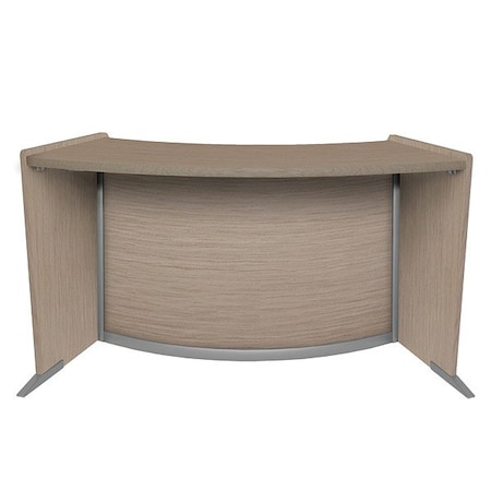 Regency Reception Desk, Steel Frame, 62 1/2 in W 77490NO
