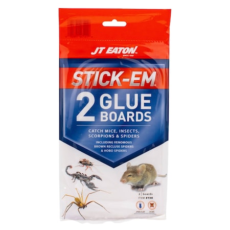 Jt Eaton Stick-Em Mouse & Insect Glue Trap 198