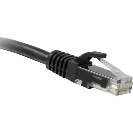 Enet Cat6 Black 6 Foot Patch Cable w/ Snagless Molded Boot (Utp) C6-BK-6-ENC