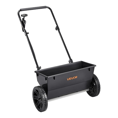 Vevor Walk-Behind Push Spreader 50LB Capacity Lawn Drop Spreader 10 Settings TC2032B