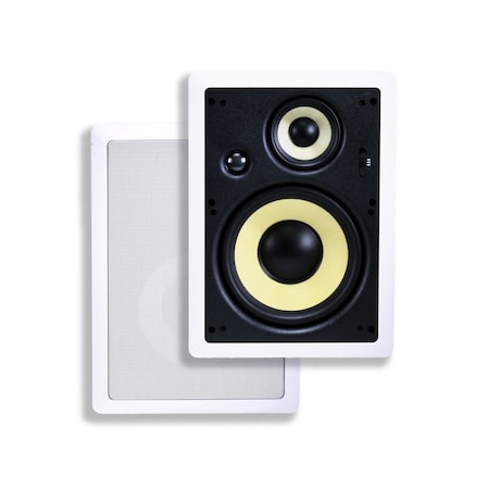 Monoprice In Wall Speakers 8", Fiber, 3 Way, PR 6816
