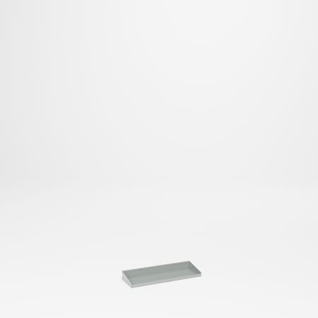 Pucel Flat Versatile Shelf, 25 in W x 8 in D, Gray VS-25-8