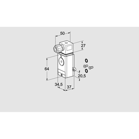 Honeywell Kromschroder SW, PRESS, GAS, DG 300VC9 6W /B KS75456406