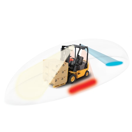 Ideal Warehouse Innovations Forklift Spotter, Safe Zone Kit 70-1097