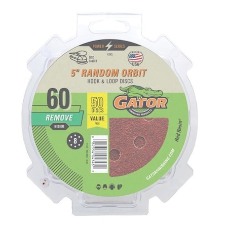 Gator 5In 8Hole Hloop 60# 4345