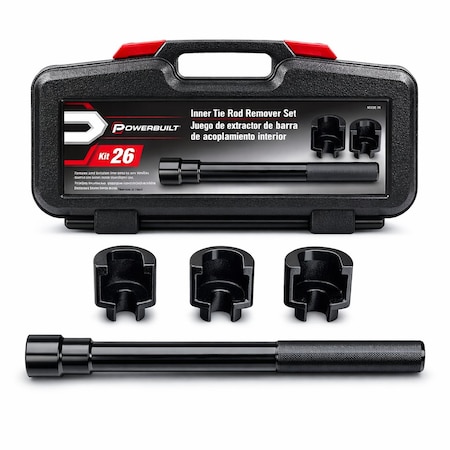 Powerbuilt Inner Tie Rod Remover Set Kit26 648607