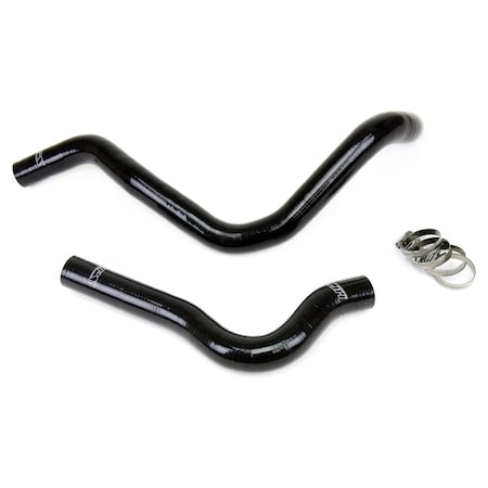 Hps Performance High Temp Reinforced Silicone Radiator Coolant Hose Kit, Black,  57-1019-BLK