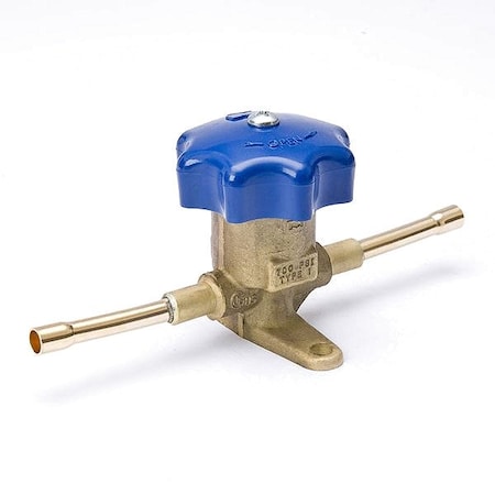 Mueller Industries Diaphragm Valve, Brass, 700 psi, 3/8 in A 14850C