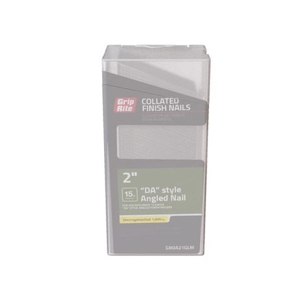 Grip-Rite FINISH NAIL 2 IN. GALV DA, 1000PK GRDA21GLM