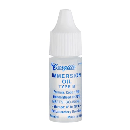 Amscope Cargille Type B High-viscosity Immersion Oil 1/4 Oz for Light Microscopy ML-B