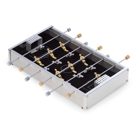 Bey Berk International Bey-Berk International Desktop Foosball Game Set, Silver G527