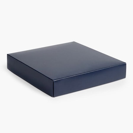 Nashville Wraps Matte Navy Blue Box Lid, 8x8x1.5, 25PK GBL08NB