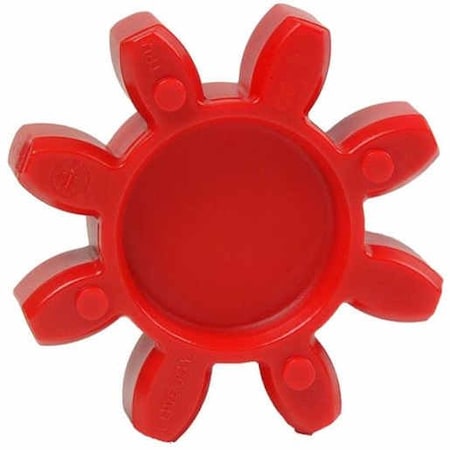 Timken Lovejoy 2.17 in. Outside diameter, Jaw Coupling, Spider, Urethane GS 24 SPIDER 98A RED