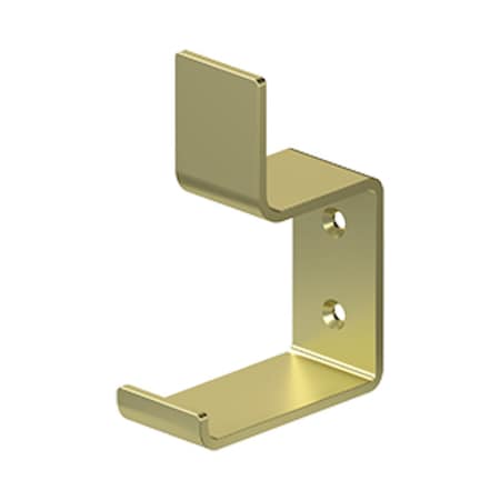 Deltana Heavy Duty Modern Hook Bright Brass MH11U3