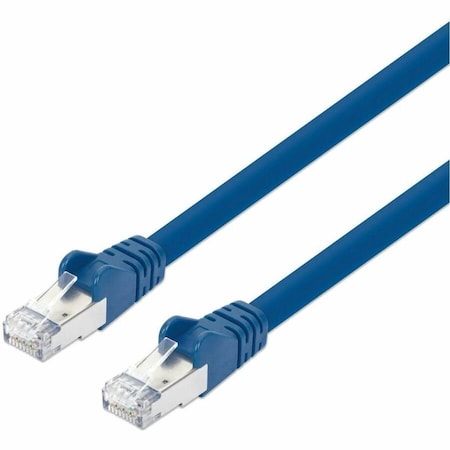Intellinet Network Solutions CAT8.1 S/FTP NETWORK PATCH CABLE, 14 FT., BLUE 743013