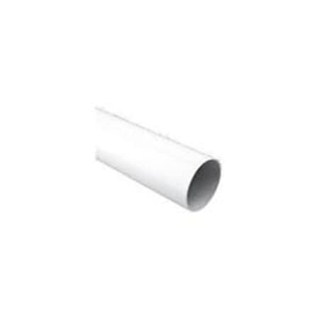 Sleep Ez 4 ft. Steel Closet Rod, White SL3312675