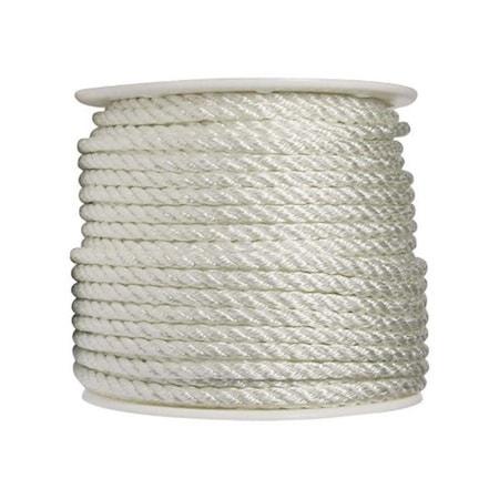 Wellington N1832S0300S Twisted Nylon Rope Spool White 0.5 in. x 200 ft. 73469