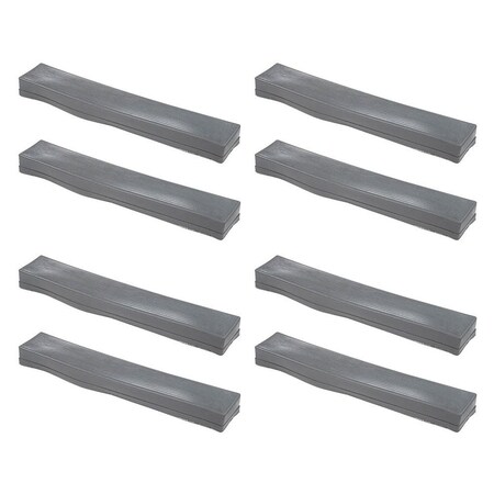 Mytee Products 4PK 18inx3in Rubber End Cap Replacement for Chicago Moving Dolly - 1Pair, 4PK MD-CHICAGO1832Ex4