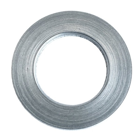 Zoro Select Flat Washer, For Screw Size 5/16 in , Titanium Plain Finish 0050511