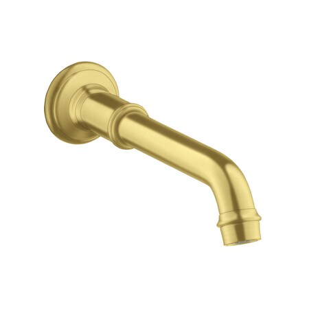 Axor Montreux Tub Spout in Brushed Gold Optic 16541251