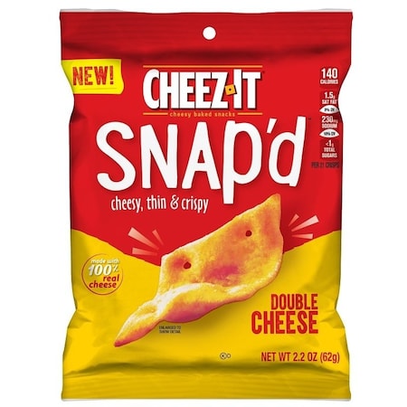 Cheez-It 24100114221 Crackers, Double Cheese Flavor 689108