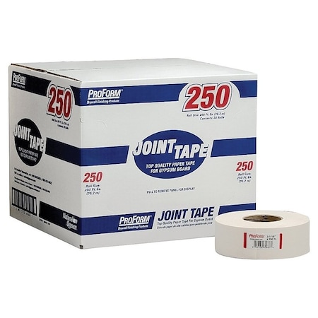 Proform Joint Compound, 250 ft L, 2-1/16 in W, Solid JT2342/50002546
