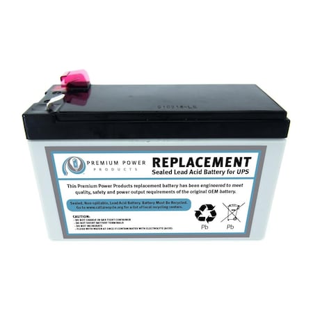 Premium Power UPS Replacement Battery Cartridge APCRBC110 APCRBC110-ER