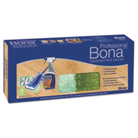 Bona Us BNAWM710013398 52 x 15 in. Hardwood Floor Care Kit, Blue WM710013398