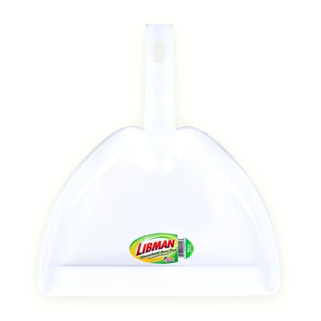 Libman Commercial Small Scoop Dust Pan, White, 10 IN 229