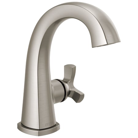 Delta Stryke Single Handle Bathroom Faucet, 6.56 in, Lumicoat Stainless 5776-SS-PR-MPU-DST