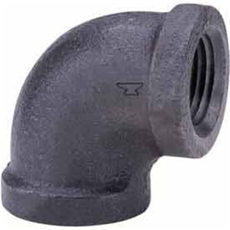 Anvil 1 in. Black Malleable 90 Degree Elbow - 150 PSI 810001206