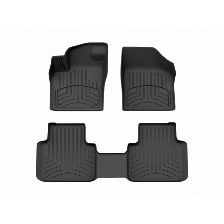 Weathertech Black, Front and Rear FloorLiner HP 4415501-4410844IM