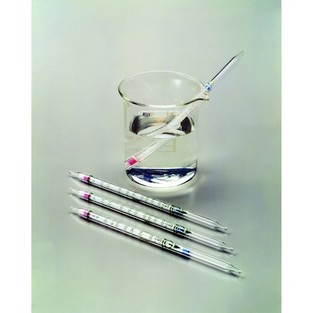 Gastec Iron in Solution Detector Tube, 5 to 5o mg/L, 10PK 281