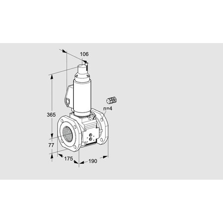 Honeywell Kromschroder VAS665F05LWGL3B/PP/PP KS88207126