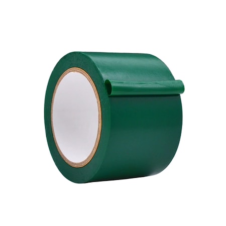Wod Tape PVC, Emerald Green, 4 inch (96mm) W., 5 mil Thickness, 12 PK WOD VTC605-04000-12-60-EGR