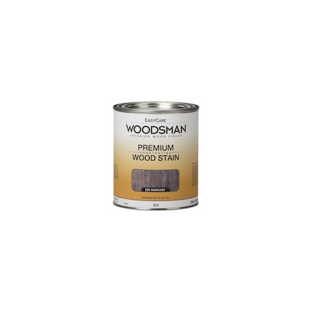 True Value Woodsman Interior Stain, Oil Base, Red Mahogany, Qt. IS4-QT