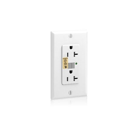 Leviton Plugs&Rcptcls, 20A, 125VAC, Wht, Polycarb 7380-W