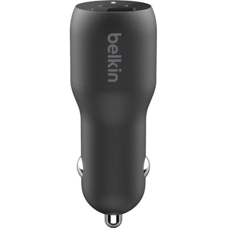 Belkin BOOST CHARGE DUAL CAR CHARGER WITH PPS 37W CCB004BTBK
