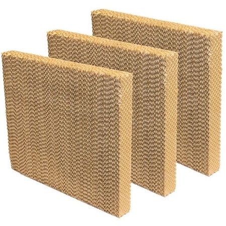 Hessaire EvapCoolerMedia, KraftPaper, 19inW, 3PK CP4800