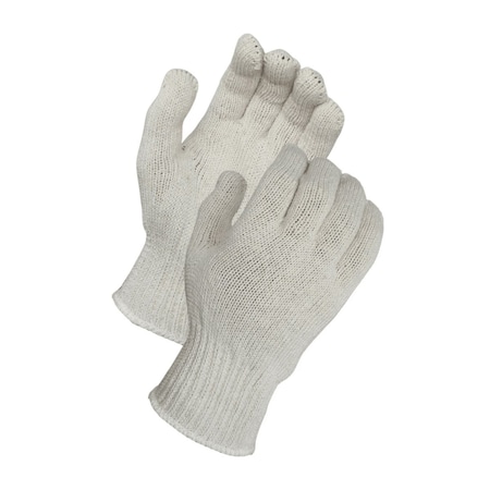 Prime Safety String Knit Gloves, Natural White, Heavy Weight, Size Small, PR SK6527P/S