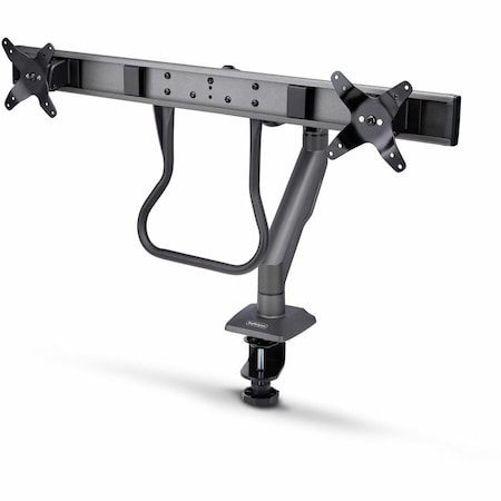 Startech.Com DESK MOUNT DUAL MONITOR ARM WITH CROSSBAR, UP TO 27 DISPLAYS, VESA 75X75/100X100 H2M1AS2-MONITOR-ARM
