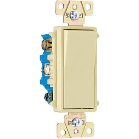 Yhior TM874ICC6 15A Premium Decorator 4 Way Switch, Ivory YH698610