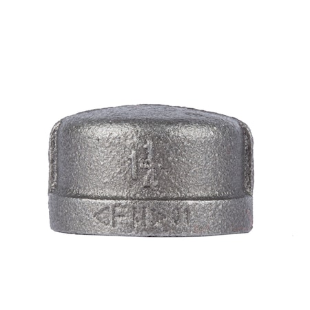 B & K STZ Industries 1-1/4 in. FIP each Black Malleable Iron Cap 310CA-114