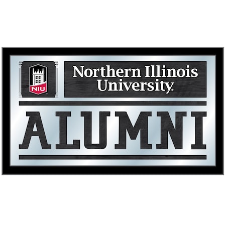 Holland Bar Stool Co Northern Illinois 26" x 15" Alumni Mirror MAlumNorIll