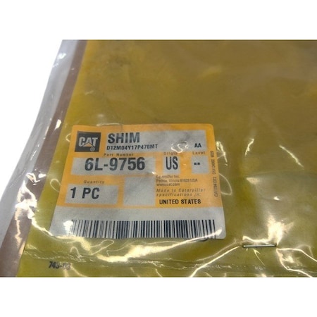 Caterpillar SHIM, CATERPILLAR OEM 6L9756 6L9756